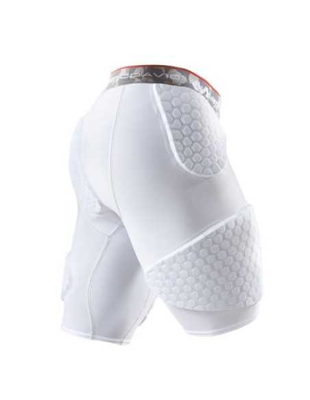 HEX SHORTS CON PROTECCIÓN PARA MUSLOS BLANCO