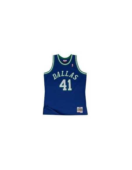 CAMISETA LEYENDA D.NOWITZKI 41 - DALLAS (AZUL VERDE 98-99)
