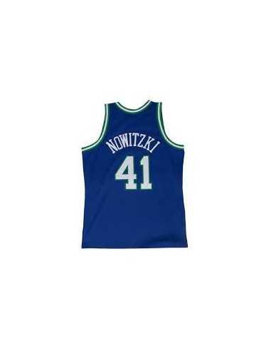 CAMISETA LEYENDA D.NOWITZKI 41 - DALLAS (AZUL VERDE 98-99)