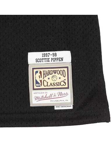 CAMISETA LEYENDA S.PIPPEN 33 - CHICAGO BULLS (NEGRA 97-98)