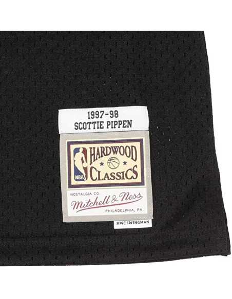 CAMISETA LEYENDA S.PIPPEN 33 - CHICAGO BULLS (NEGRA 97-98)