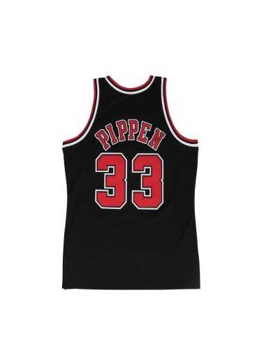 CAMISETA LEYENDA S.PIPPEN 33 - CHICAGO BULLS (NEGRA 97-98)