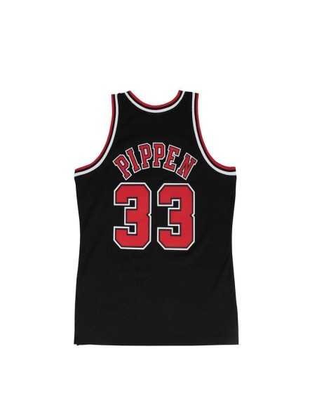 CAMISETA LEYENDA S.PIPPEN 33 - CHICAGO BULLS (NEGRA 97-98)