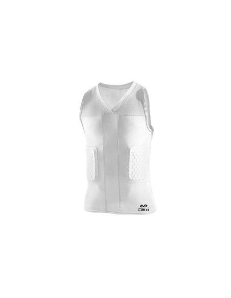HEX CAMISETA SIN MANGAS CON ALCOLCHADO BLANCA