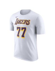 CAMISETA DE MANGA CORTA LUKA DON?I? LOS ANGELES LAKERS