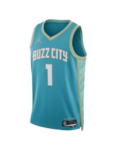 JUNIOR CAMISETA DE JUEGO CITY EDITION CHARLOTTE HORNETS LAMELO BALL