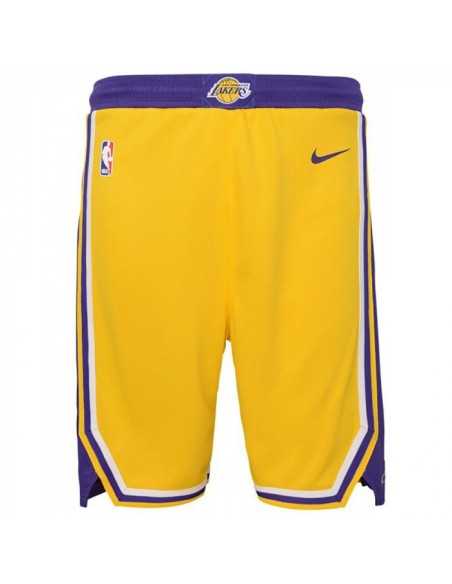 JUNIOR LAKERS SWIGMAN ICON SHORT