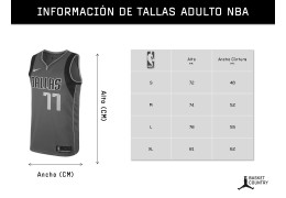 Guía de Tallas de Camisetas de Juego y Pantalones Cortos NBA y Jordan: ¿Cómo elegir la talla correcta?